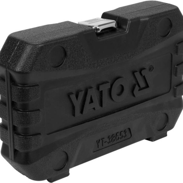 Bộ tuýp tay vặn xuyên tâm 3/8" 1/2" 17 chi tiết Yato YT-38653 - Ba Lan Bộ tuýp tay vặn xuyên tâm 3/8" 1/2" 17 chi tiết Yato YT-38653 - Ba Lan
