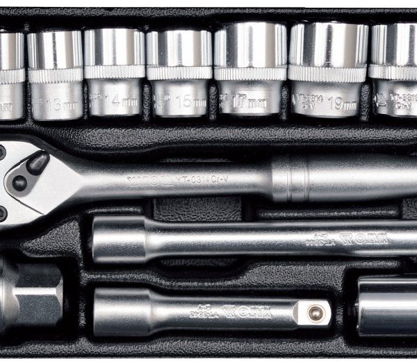 Bộ tuýp vặn tay tổng hợp 3/8" 15 món Yato YT-38631 - Ba Lan