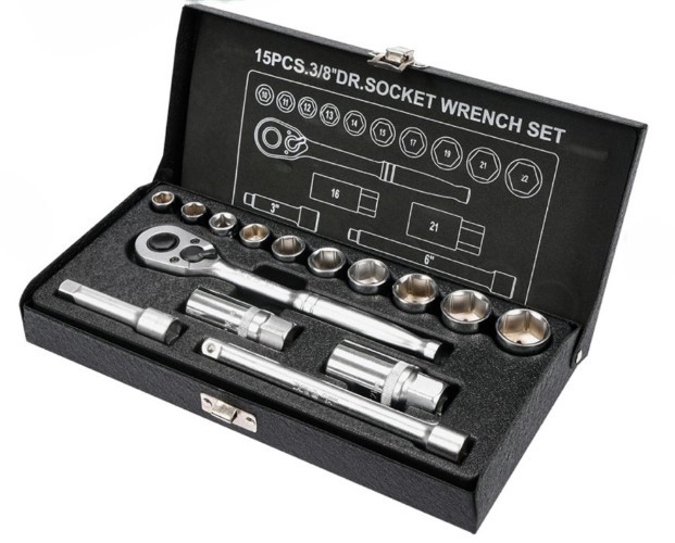 Bộ tuýp vặn tay tổng hợp 3/8" 15 món Yato YT-38631 - Ba Lan Bộ tuýp vặn tay tổng hợp 3/8" 15 món Yato YT-38631 - Ba Lan