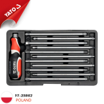 Bộ Tô vít Tổng hợp 12 Chi Tiết Mini YATO YT-2797 (Đảo Đầu)