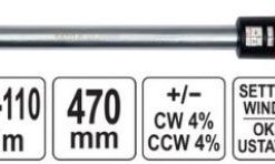 Cờ lê Cân Lực Cơ 1/2" (12.7mm) YATO YT-07607 (10-110 Nm) Cờ lê Cân Lực Cơ 1/2" (12.7mm) YATO YT-07607 (10-110 Nm)