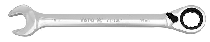 Cờ lê vòng miệng tự động gạt đảo chiều từ 8mm đến 32mm Yato - Ba Lan Cờ lê vòng miệng tự động gạt đảo chiều từ 8mm đến 32mm Yato - Ba Lan