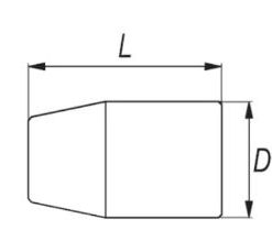 Đầu chuyển 1/2" sang đầu vít đóng 8mm Yato YT-1295 - Ba Lan Đầu chuyển 1/2" sang đầu vít đóng 8mm Yato YT-1295 - Ba Lan