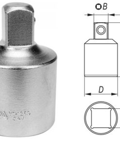 Đầu chuyển 3/4" sang 1/2" Yato YT-1259 - Ba Lan Đầu chuyển 3/4" sang 1/2" Yato YT-1259 - Ba Lan