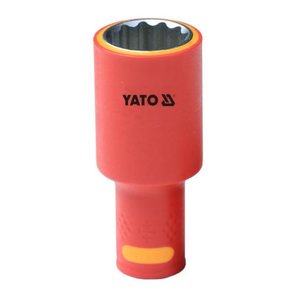 Đầu tuýp 12 cạnh 3/8"x80 size từ 8mm-22mm cách điện 1000V Yato