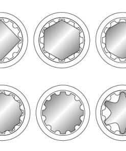 Đầu Tuýp Đa Giác (Spline) 1/2" YATO (8mm-32mm) Đầu Tuýp Đa Giác (Spline) 1/2" YATO (8mm-32mm)