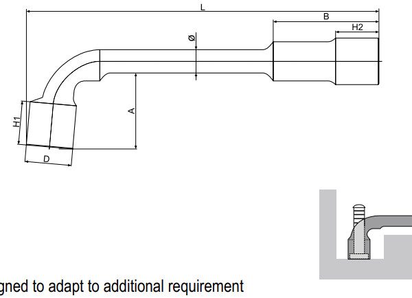 Điếu Chữ L YATO (6-32mm) Điếu Chữ L YATO (6-32mm)
