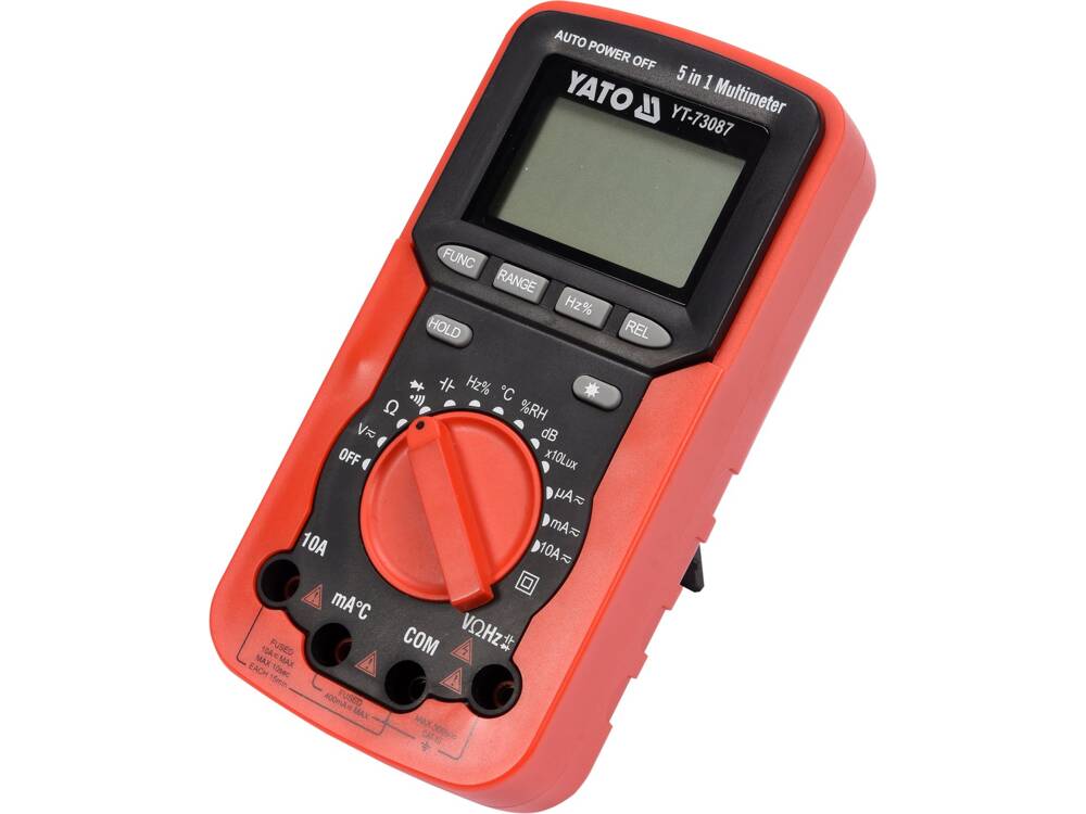 Đồng Hồ Vạn Năng Kỹ Thuật Số YATO YT-73087 – Đa Năng 5 Trong 1 Đồng Hồ Vạn Năng Kỹ Thuật Số YATO YT-73087 – Đa Năng 5 Trong 1