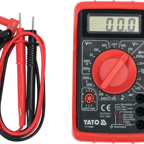 Đồng Hồ Vạn Năng Kỹ Thuật Số YATO YT-73080 – Đa Năng Đồng Hồ Vạn Năng Kỹ Thuật Số YATO YT-73080 – Đa Năng