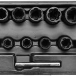 Bộ khẩu mở ốc bulông hỏng 3/8" 10-19mm 10 món Yato YT-0603