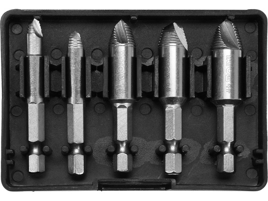 Bộ Dụng Cụ Tháo Vít Gãy YATO YT-06035 – 5 Chi Tiết