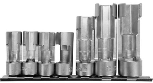 Bộ tuýp 3/8" 1/2" tháo cảm biến Oxy 7 chi tiết Yato YT-17508 - Ba Lan Bộ tuýp 3/8" 1/2" tháo cảm biến Oxy 7 chi tiết Yato YT-17508 - Ba Lan