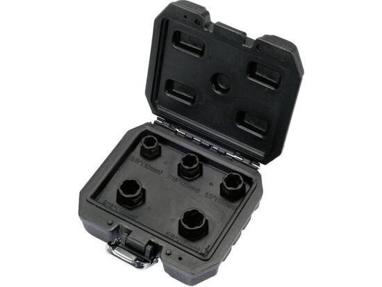 Bộ 5 khẩu 3/8" nhổ bulong gãy Yato YT-06038 - Ba Lan Bộ 5 khẩu 3/8" nhổ bulong gãy Yato YT-06038 - Ba Lan