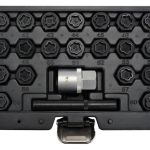 Bộ khẩu 1/2" mở ốc lốp xe BMW 22 chi tiết Yato YT-060303 - Ba Lan