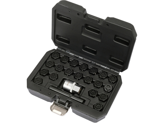 Bộ khẩu 1/2" mở ốc lốp xe BMW 22 chi tiết Yato YT-060303 - Ba Lan Bộ khẩu 1/2" mở ốc lốp xe BMW 22 chi tiết Yato YT-060303 - Ba Lan