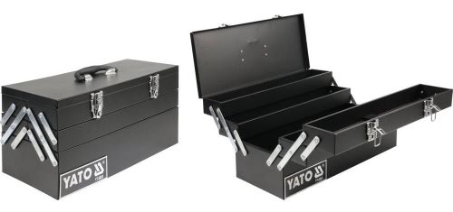 Hộp Đựng Đồ Nghề Di Động Bằng Sắt 5 Ngăn YATO YT-0885 Hộp Đựng Đồ Nghề Di Động Bằng Sắt 5 Ngăn YATO YT-0885