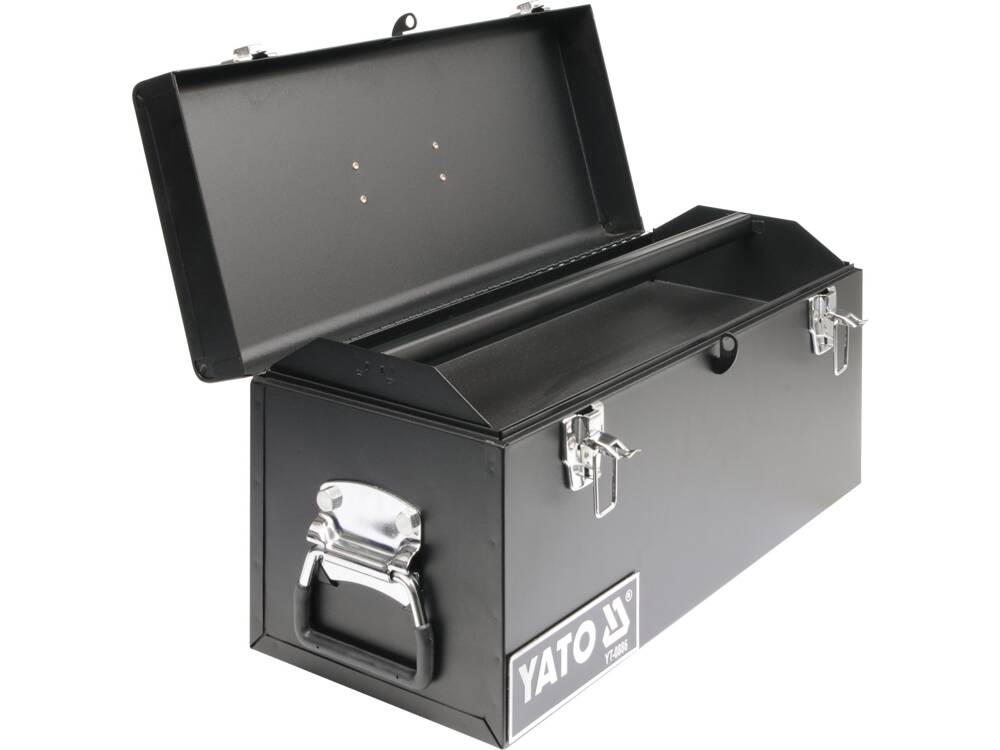 Hộp đựng đồ nghề 510x220x240mm di động bằng thép sơn tĩnh điện Yato YT-0886 - Ba Lan Hộp đựng đồ nghề 510x220x240mm di động bằng thép sơn tĩnh điện Yato YT-0886 - Ba Lan