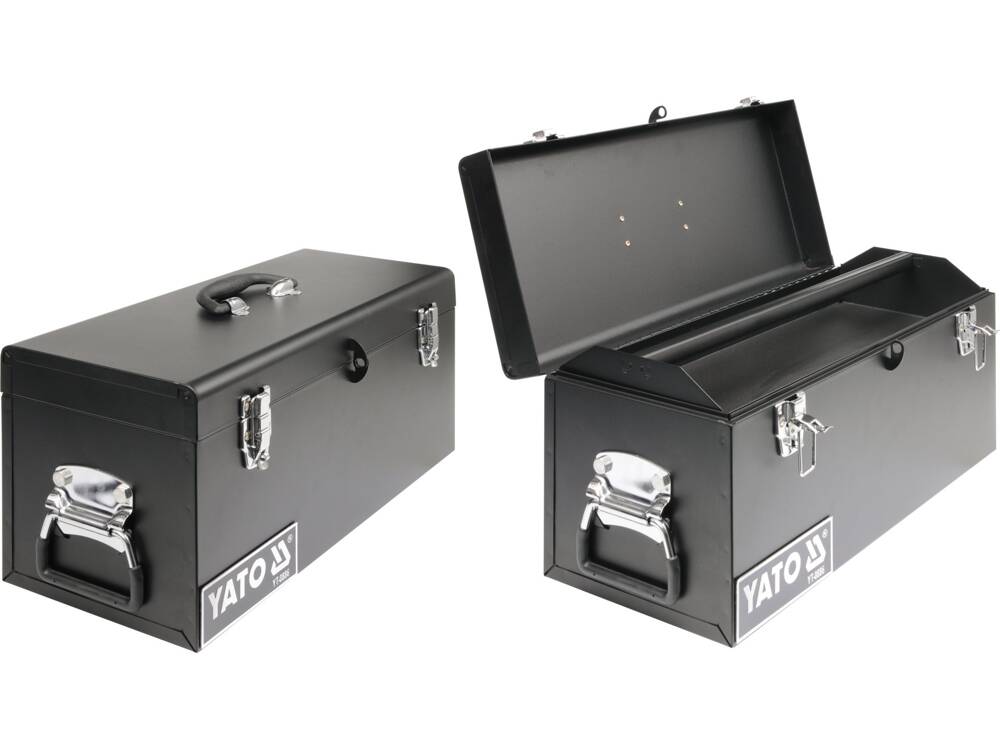 Hộp đựng đồ nghề 510x220x240mm di động bằng thép sơn tĩnh điện Yato YT-0886 - Ba Lan Hộp đựng đồ nghề 510x220x240mm di động bằng thép sơn tĩnh điện Yato YT-0886 - Ba Lan