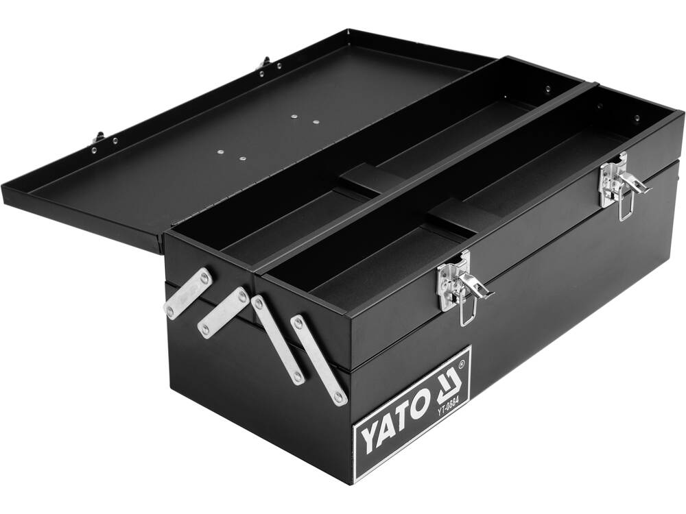 Hộp Đựng Đồ Nghề Bằng Sắt 3 Ngăn YATO YT-0884 Hộp Đựng Đồ Nghề Bằng Sắt 3 Ngăn YATO YT-0884