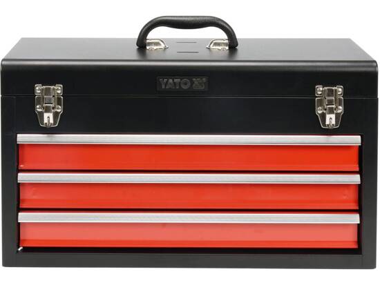 Hộp đựng đồ nghề di động 4 ngăn 218x300x520mm Yato YT-08873 Hộp đựng đồ nghề di động 4 ngăn 218x300x520mm Yato YT-08873