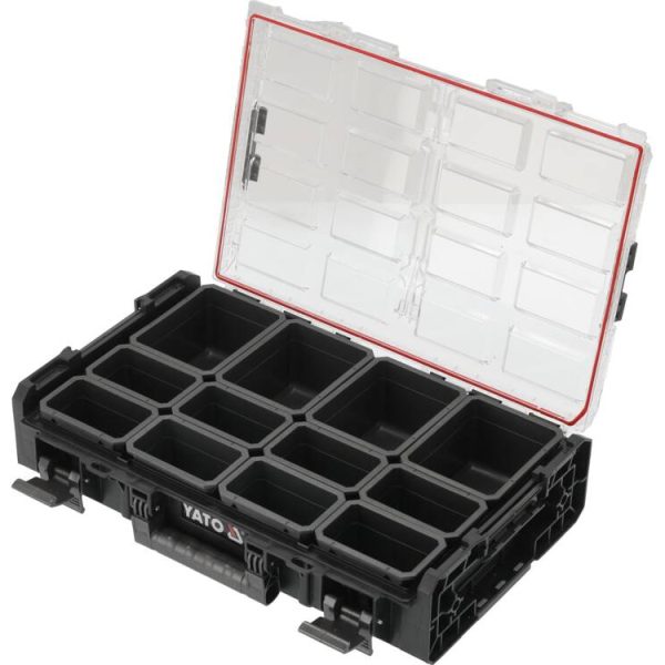 Hộp Đựng Dụng Cụ Đa Năng Lắp Ghép 12 ngăn XL S1 Yato YT-09180