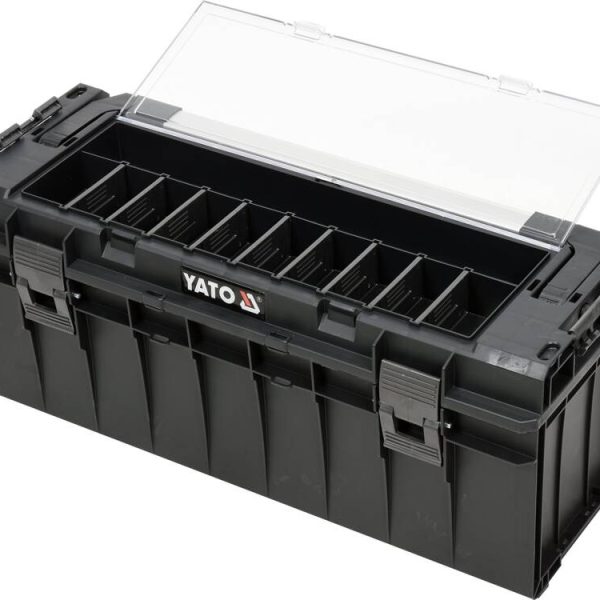 Hộp Đựng Dụng Ghép P65P 650 x 270 x 272mm Yato YT-09184 Hộp Đựng Dụng Ghép P65P 650 x 270 x 272mm Yato YT-09184