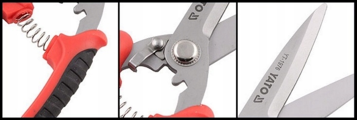 Kéo Đa Năng YATO YT-1976 – Thép 3Cr13, Độ Cứng HRC 50-54, Dài 200mm Kéo Đa Năng YATO YT-1976 – Thép 3Cr13, Độ Cứng HRC 50-54, Dài 200mm