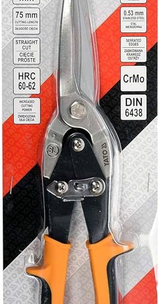 Kìm Cắt Tôn YATO YT-1922 – Lưỡi Thép CrMo, Tăng Lực Cắt, HRC 60-62, Dài 290mm, Cắt Tôn, Đồng, Thép Không Gỉ Kìm Cắt Tôn YATO YT-1922 – Lưỡi Thép CrMo, Tăng Lực Cắt, HRC 60-62, Dài 290mm, Cắt Tôn, Đồng, Thép Không Gỉ