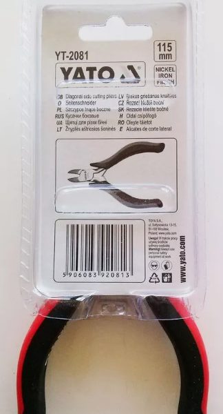 Kìm Cắt Cạnh Mini 115mm YATO YT-2081 Kìm Cắt Cạnh Mini 115mm YATO YT-2081