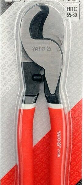 Kìm Cắt Cáp Chịu Lực Nặng YATO YT-1969 – Chuyên Dụng Cáp Đồng, Nhôm Ø9mm, Thép CrV50, HRC 55-60 Kìm Cắt Cáp Chịu Lực Nặng YATO YT-1969 – Chuyên Dụng Cáp Đồng, Nhôm Ø9mm, Thép CrV50, HRC 55-60