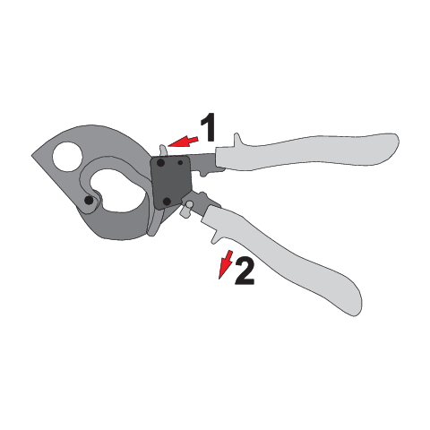 Kìm Cắt Cáp Điện YATO YT-18600 Kìm Cắt Cáp Điện YATO YT-18600