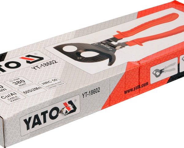Kìm Cắt Cáp Cộng Lực YATO YT-18602 – 380mm Kìm Cắt Cáp Cộng Lực YATO YT-18602 – 380mm
