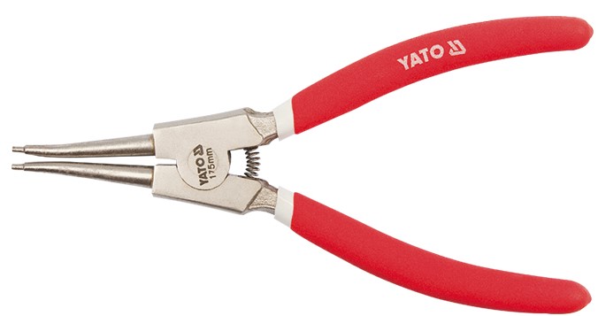Kìm Tháo Lắp Phe Ngoài Mũi Thẳng (Circlip plier - External, Straight nose) YATO Kìm Tháo Lắp Phe Ngoài Mũi Thẳng (Circlip plier - External, Straight nose) YATO