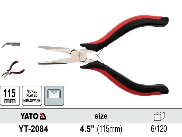 Kìm Mỏ Cong Mini (Bent nose pliers) YATO YT-2084 Kìm Mỏ Cong Mini (Bent nose pliers) YATO YT-2084