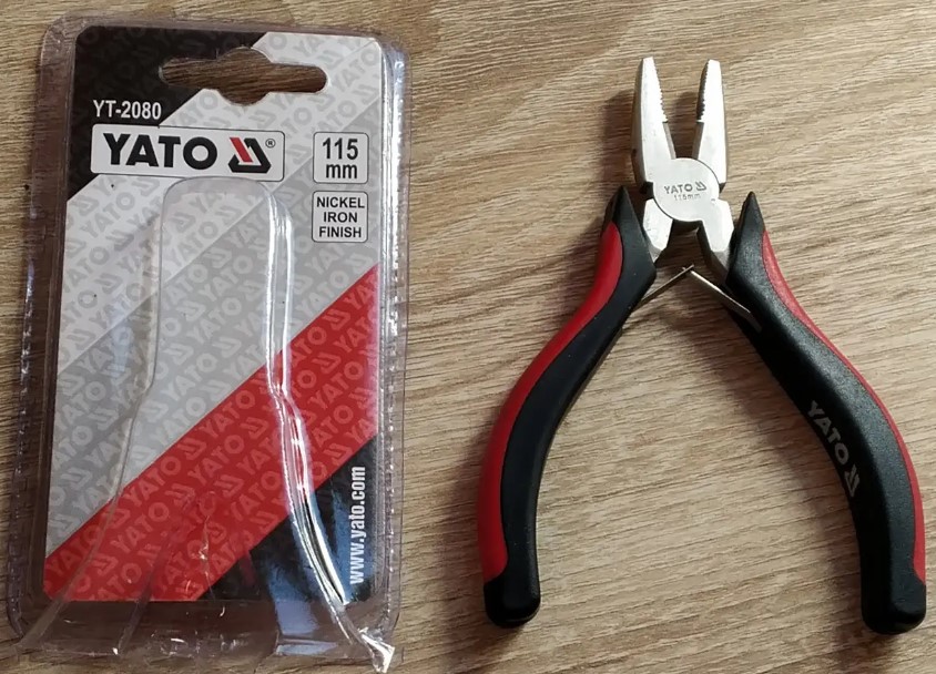 Kìm Vuông Mini 115mm YATO YT-2080 Kìm Vuông Mini 115mm YATO YT-2080