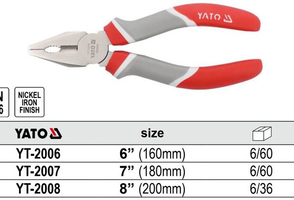 Kìm Vuông YATO YT-2006 (160mm), YT-2007 (180mm) & YT-2008 (200mm) Kìm Vuông YATO YT-2006 (160mm), YT-2007 (180mm) & YT-2008 (200mm)