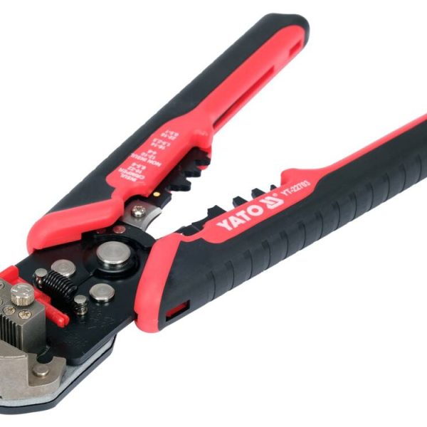 Kìm tuốt dây bấm cos đa năng 225 mm Yato YT-22703 - Ba Lan Kìm tuốt dây bấm cos đa năng 225 mm Yato YT-22703 - Ba Lan