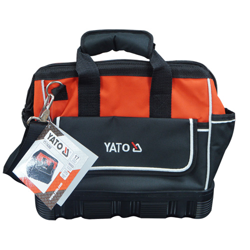 Túi đựng dụng cụ 500D đế cao su 15" 17 ngăn Yato YT-74360 - Ba Lan Túi đựng dụng cụ 500D đế cao su 15" 17 ngăn Yato YT-74360 - Ba Lan