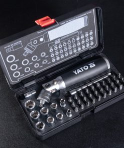 Bộ Tay Vặn Tự Động 1/4" 42 Chi Tiết YATO YT-2806 Bộ Tay Vặn Tự Động 1/4" 42 Chi Tiết YATO YT-2806