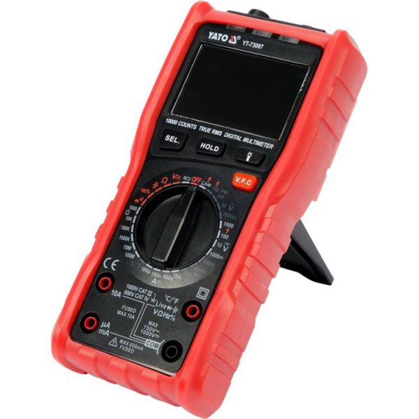 Đồng Hồ Vạn Năng Kỹ Thuật Số YATO YT-73097 – True RMS Đồng Hồ Vạn Năng Kỹ Thuật Số YATO YT-73097 – True RMS