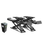 Scissor Lift PL-D35 D35C D35D D35H Solid Steel Structure Wheel Alignment Scissor Lift Built In Lifting Platforms