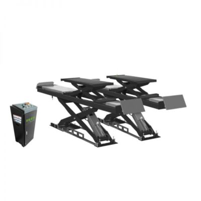 Cầu Nâng Cắt Kéo Cân Chỉnh Thước Lái 4.5 Tấn Puli PL-D45C 4.5 T Capacity Scissor Lift PL-D45 D45C D45H Wheel Alignment Lift