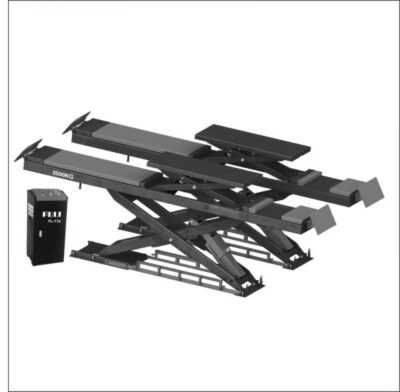 Cầu Nâng Cắt Kéo Cân Chỉnh Thước Lái 4 Tấn Puli PL-Y40 3.5 T/4.0 T Capacity Scissor Lift PL-Y35 Y35D Y40 Tubular Structure Wheel Alignment Scissor Lift With Built In Lifting Platforms