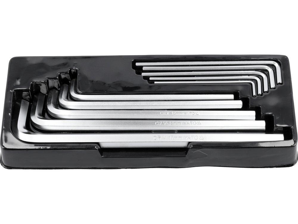 Bộ Lục Giác Lớn 10 Chi Tiết YATO YT-0519 Bộ Lục Giác Lớn 10 Chi Tiết YATO YT-0519