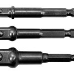 Đầu Chuyển Vít 1/4" sang Khẩu 1/4" - 3/8" - 1/2" YATO YT-04685