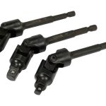 Bộ 3 Đầu Vít Chuyển Đổi Lắc Léo 1/4", 3/8", 1/2" YATO YT-04641