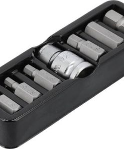 Bộ đầu tuýp 1/2"x10mm và mũi Lục giác 7 chi tiết Yato YT-0412 - Ba Lan Bộ đầu tuýp 1/2"x10mm và mũi Lục giác 7 chi tiết Yato YT-0412 - Ba Lan