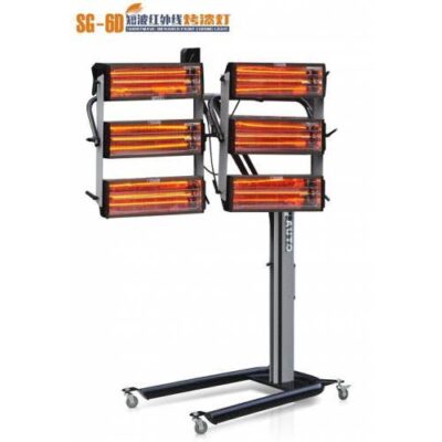 ĐÈN SẤY SƠN HỒNG NGOẠI CẢM BIẾN 6 BÓNG SHUGUANG SG-6D/C Đèn sấy sơn hồng ngoại Shuguang 6 bóng