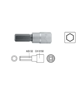 Đầu tuýp 1/4" mũi vít lục giác 5mm dài 37mm Yato YT-7669 - Ba Lan Đầu tuýp 1/4" mũi vít lục giác 5mm dài 37mm Yato YT-7669 - Ba Lan