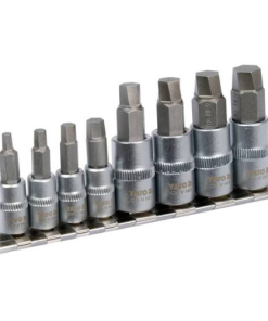 Bộ tuýp 1/4" 3/8" mũi lục giác xoắn tháo gỡ ốc lục giác 8 chi tiết Yato YT-04580 - Ba Lan Bộ tuýp 1/4" 3/8" mũi lục giác xoắn tháo gỡ ốc lục giác 8 chi tiết Yato YT-04580 - Ba Lan